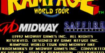 Rampage World Tour Nintendo 64 Screenshot