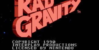 The Adventures of Rad Gravity NES Screenshot