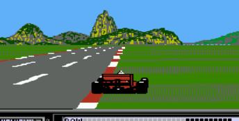 Al Unser Jr.'s Turbo Racing NES Screenshot