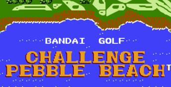 Bandai Golf: Challenge Pebble Beach NES Screenshot