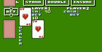 Blackjack NES Screenshot