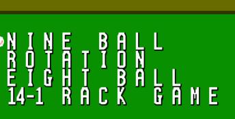 Break Time: The National Pool Tour NES Screenshot