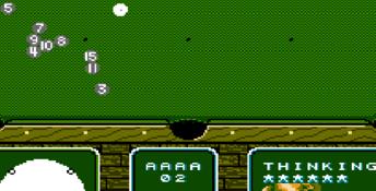 Break Time: The National Pool Tour NES Screenshot