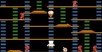 Burgertime NES Screenshot