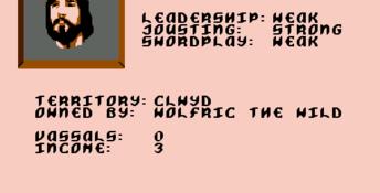 Defender of the Crown NES Screenshot
