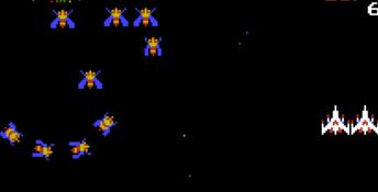 Galaga NES Screenshot