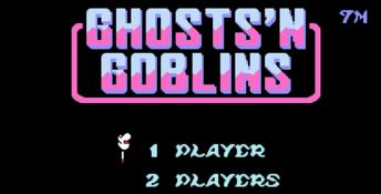 Ghosts 'n Goblins NES Screenshot