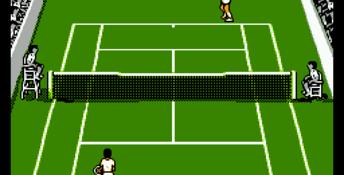 Jimmy Connors Tennis NES Screenshot