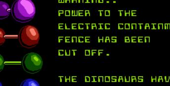 Jurassic Park NES Screenshot