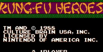 Kung Fu Heroes NES Screenshot