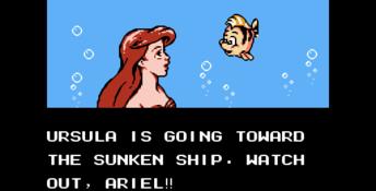 The Little Mermaid NES Screenshot