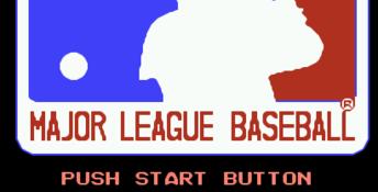 Major League Baseball NES Screenshot
