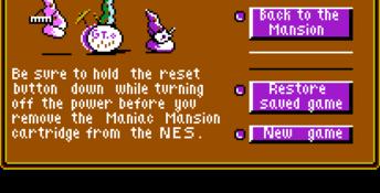 Maniac Mansion NES Screenshot