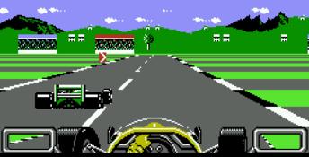 Nigel Mansell's World Championship Racing NES Screenshot