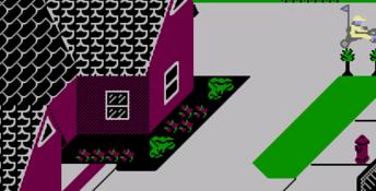 Paperboy NES Screenshot