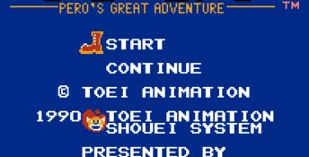Puss 'n Boots: Pero's Great Adventure NES Screenshot