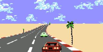 Rad Racer NES Screenshot