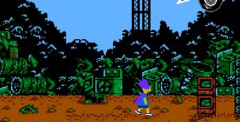The Simpsons: Bartman Meets Radioactive Man NES Screenshot