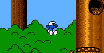 The Smurfs NES Screenshot