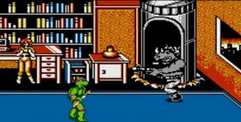 Teenage Mutant Ninja Turtles 2: The Arcade Game NES Screenshot
