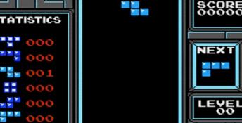 Tetris Nintendo NES Screenshot