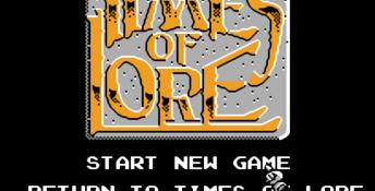 Times of Lore NES Screenshot