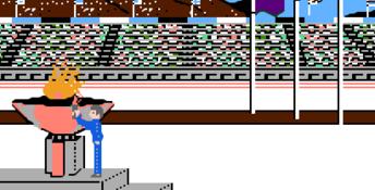 Winter Games NES Screenshot