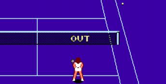 World Super Tennis NES Screenshot