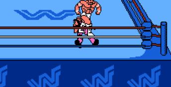 WWF King of the Ring NES Screenshot