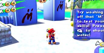 Mario Sunshine GameCube Screenshot