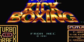 Andre Panza Kick Boxing PC Engine Screenshot