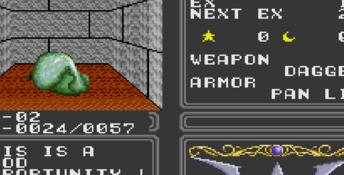 Double Dungeons PC Engine Screenshot