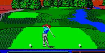 Jack Nicklaus Turbo Golf PC Engine Screenshot