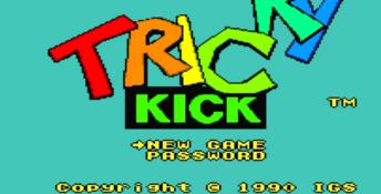 Tricky Kick PC Engine Screenshot