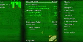 MechWarrior 3 PC Screenshot