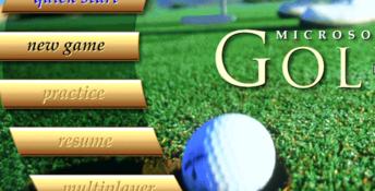 Microsoft Golf 3.0 PC Screenshot