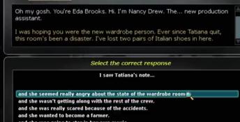 Nancy Drew Dossier: Lights, Camera, Curses! PC Screenshot