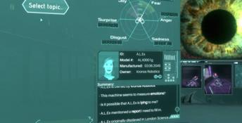 Silicon Dreams Cyberpunk Interrogation PC Screenshot