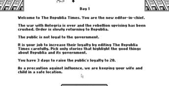 The Republia Times PC Screenshot