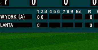 3D Baseball 95 Playstation Screenshot
