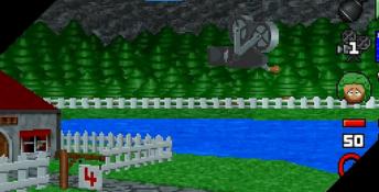 3D Lemmings Playstation Screenshot
