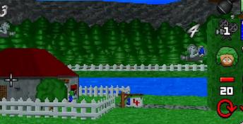 3D Lemmings Playstation Screenshot