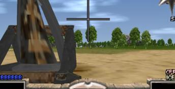 Ballerburg Playstation Screenshot