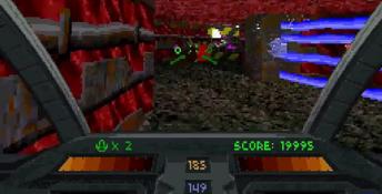 Descent Max Playstation Screenshot