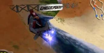 Jet Moto 3 Playstation Screenshot