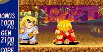 Puzzle Fighter 2 Playstation Screenshot