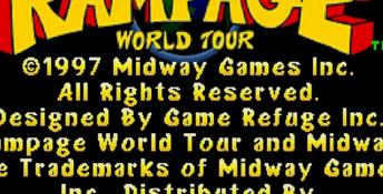 Rampage World Tour Playstation Screenshot