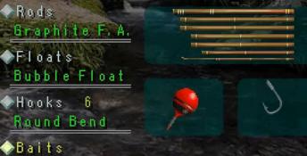 Reel Fishing Playstation Screenshot