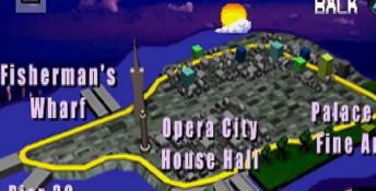 San Francisco Rush Playstation Screenshot