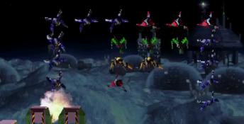Space Invaders Playstation Screenshot